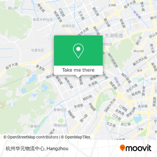 杭州华元物流中心 map