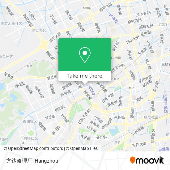 方达修理厂 map