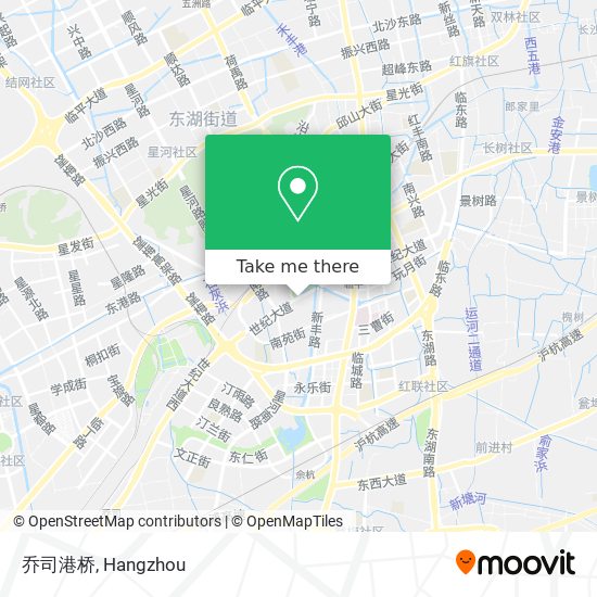 乔司港桥 map
