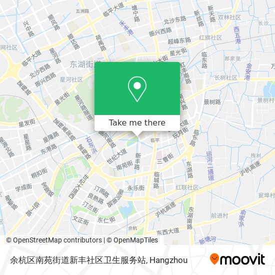 余杭区南苑街道新丰社区卫生服务站 map