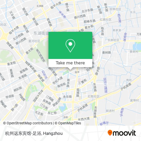 杭州远东宾馆-足浴 map