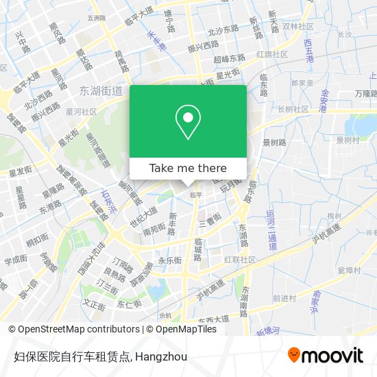 妇保医院自行车租赁点 map