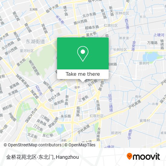 金桥花苑北区-东北门 map