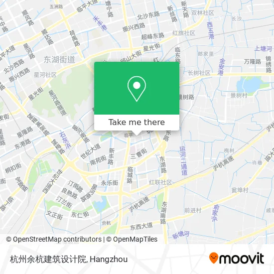 杭州余杭建筑设计院 map