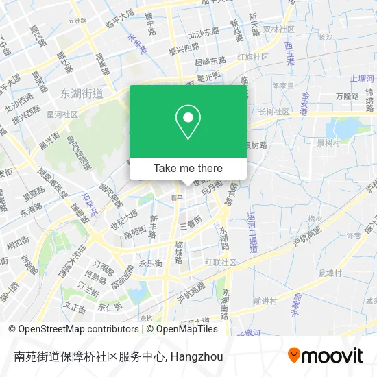 南苑街道保障桥社区服务中心 map