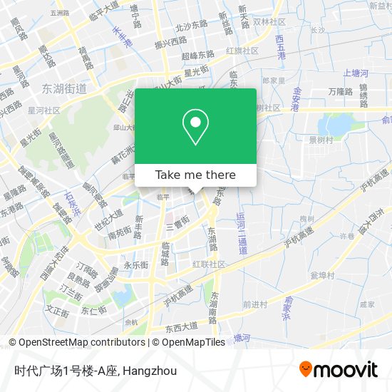 时代广场1号楼-A座 map
