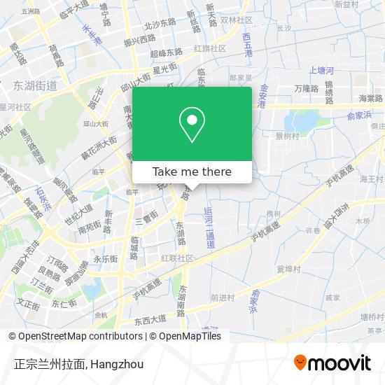 正宗兰州拉面 map