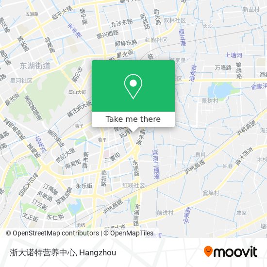 浙大诺特营养中心 map