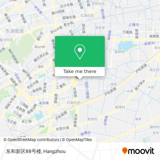 东和新区88号楼 map