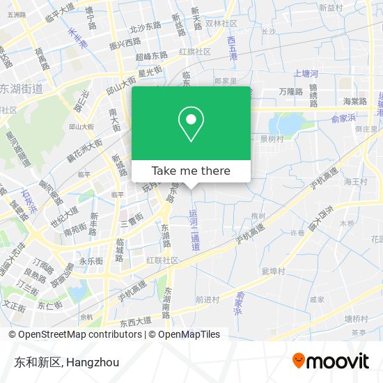 东和新区 map