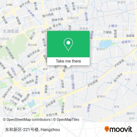 东和新区-221号楼 map