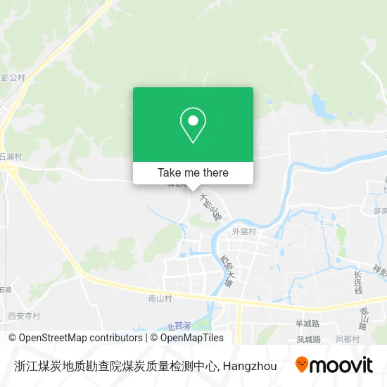 浙江煤炭地质勘查院煤炭质量检测中心 map