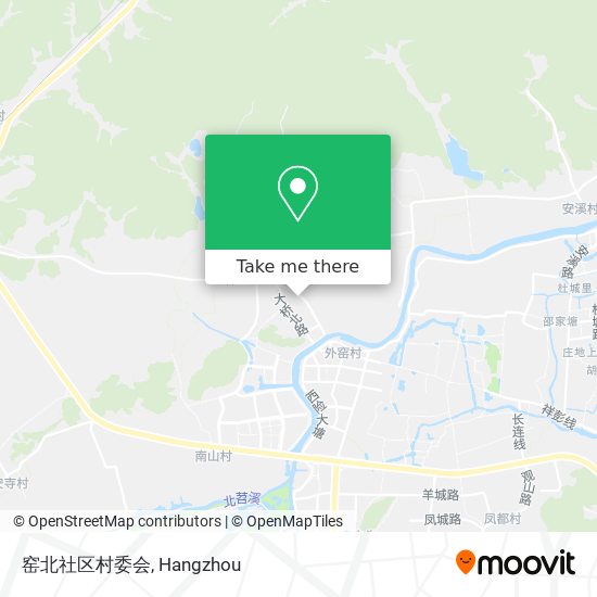 窑北社区村委会 map