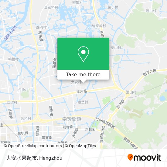 大安水果超市 map