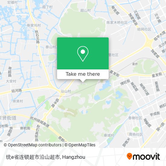 统e省连锁超市沿山超市 map