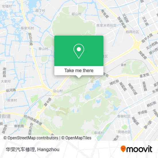 华荣汽车修理 map