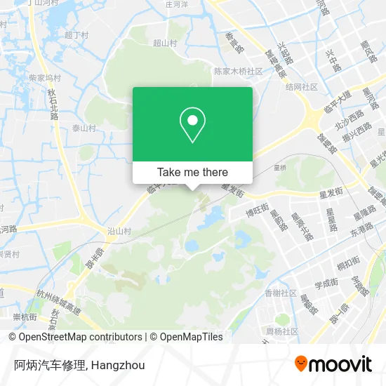 阿炳汽车修理 map