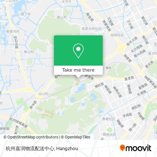 杭州嘉润物流配送中心 map