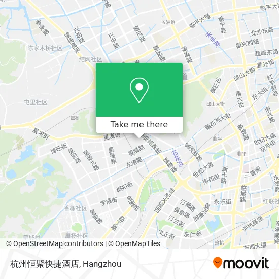 杭州恒聚快捷酒店 map