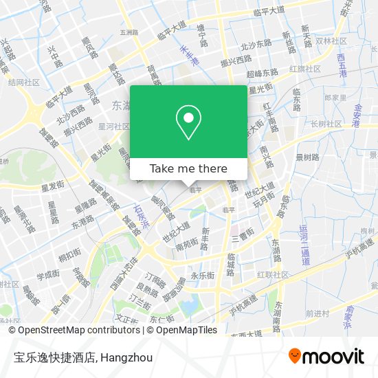 宝乐逸快捷酒店 map