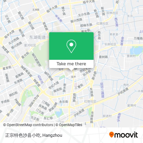正宗特色沙县小吃 map