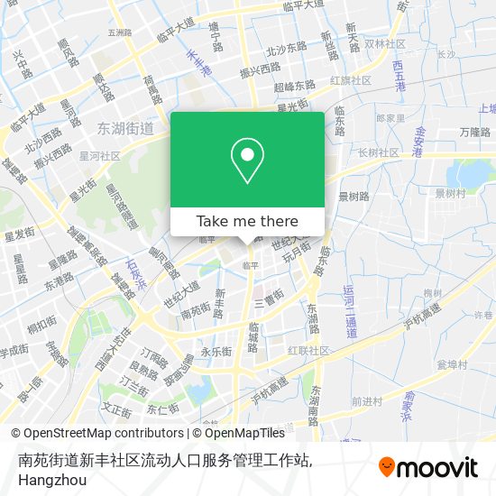 南苑街道新丰社区流动人口服务管理工作站 map