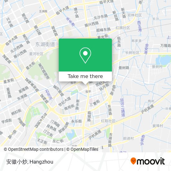 安徽小炒 map