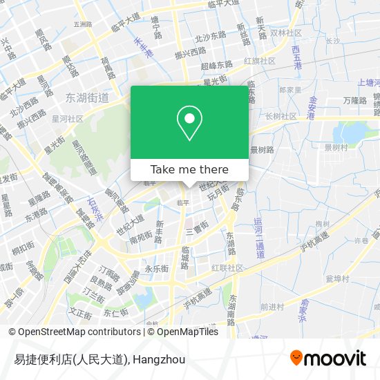 易捷便利店(人民大道) map