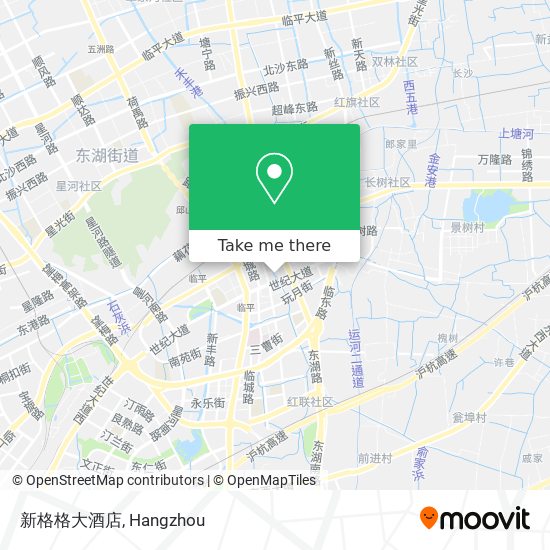 新格格大酒店 map