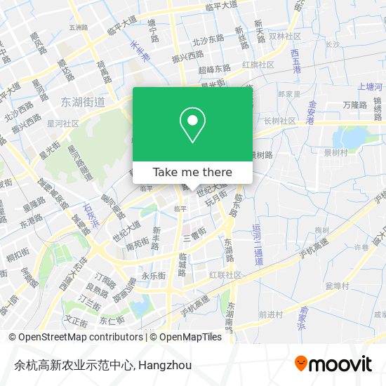 余杭高新农业示范中心 map