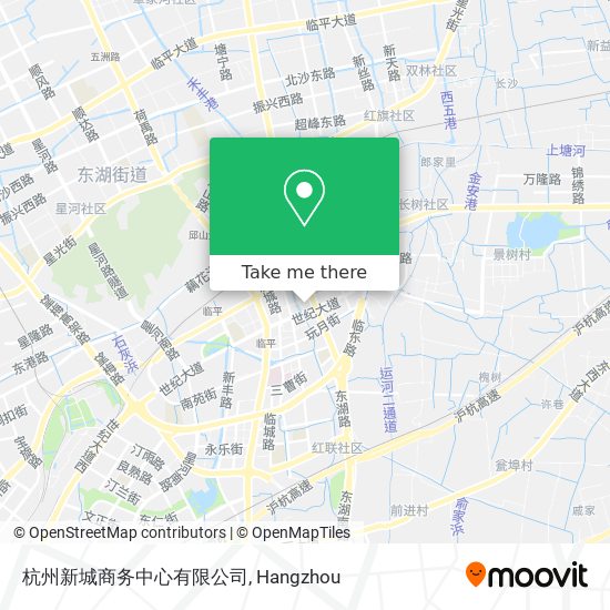 杭州新城商务中心有限公司 map