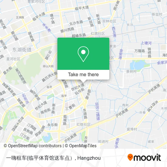 一嗨租车 map