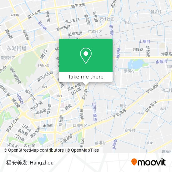 福安美发 map