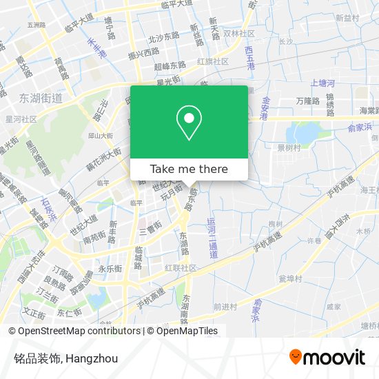 铭品装饰 map