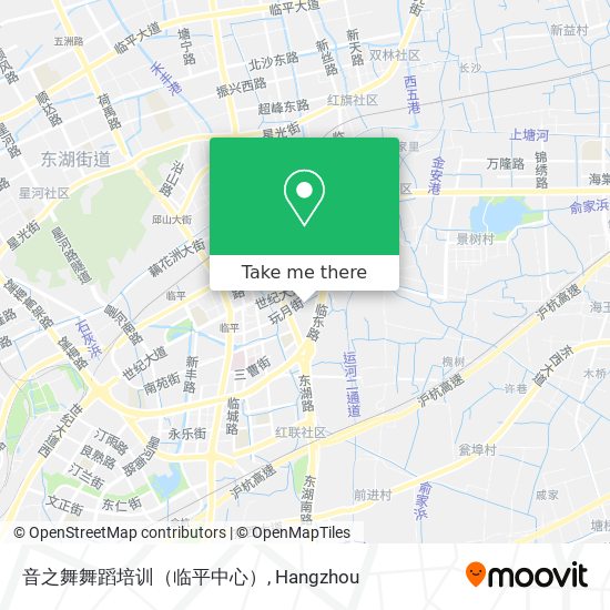 音之舞舞蹈培训（临平中心） map