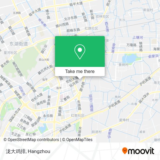 泷大鸡排 map