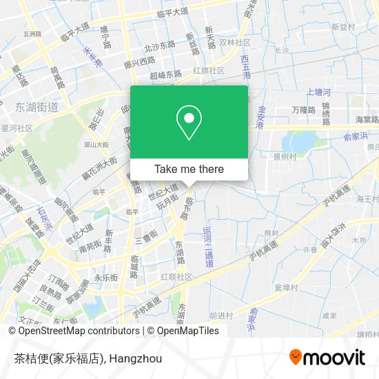 茶桔便(家乐福店) map