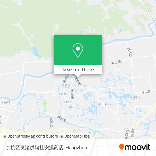 余杭区良渚供销社安溪药店 map