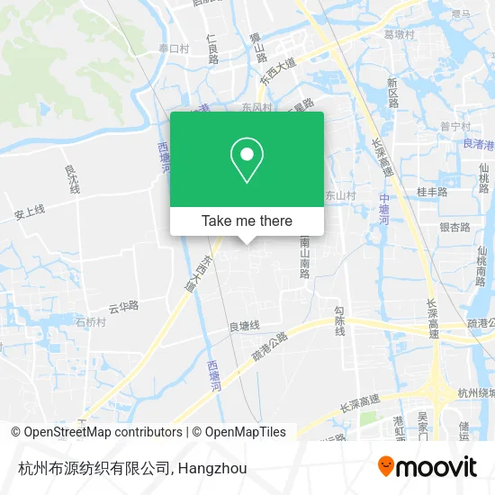 杭州布源纺织有限公司 map