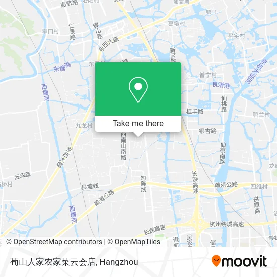荀山人家农家菜云会店 map