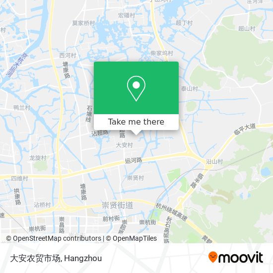 大安农贸市场 map