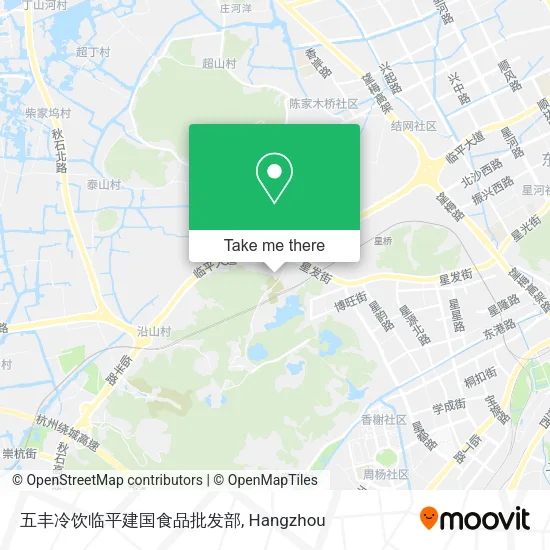 五丰冷饮临平建国食品批发部 map