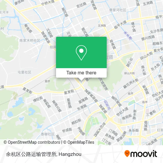 余杭区公路运输管理所 map