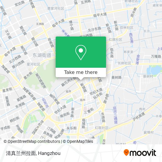 清真兰州拉面 map