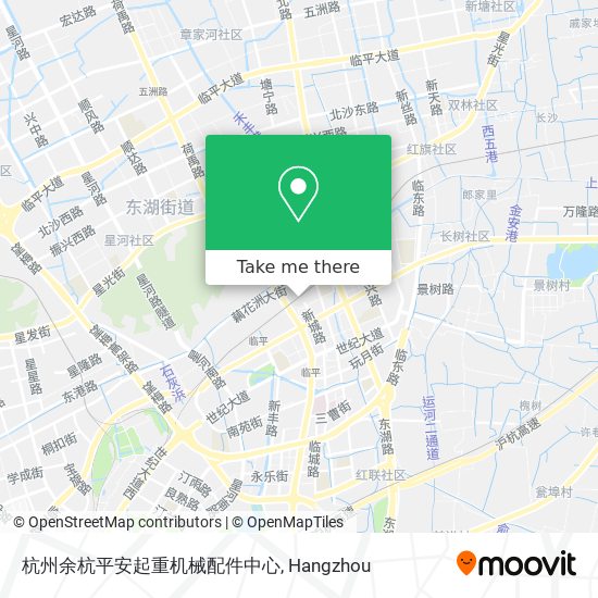 杭州余杭平安起重机械配件中心 map