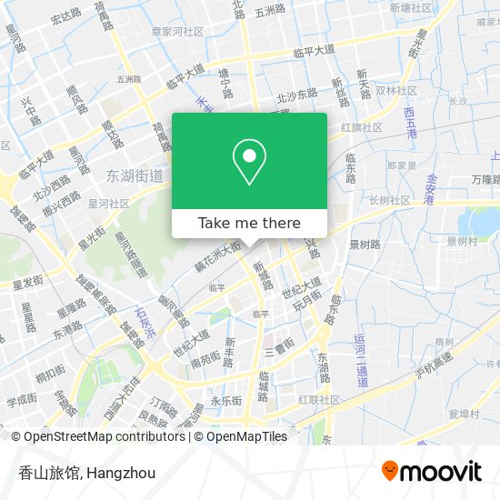 香山旅馆 map