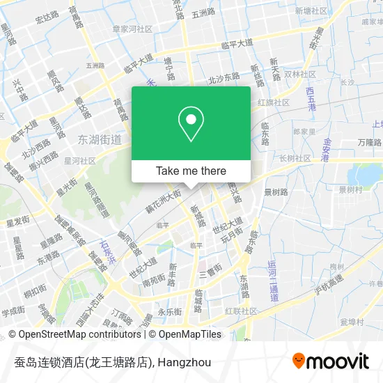 蚕岛连锁酒店(龙王塘路店) map