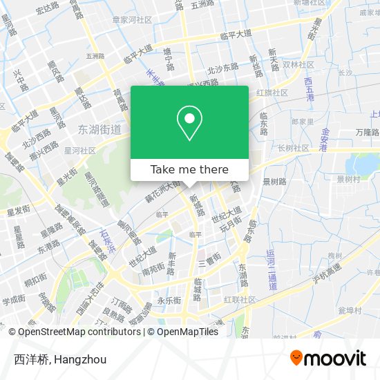 西洋桥 map