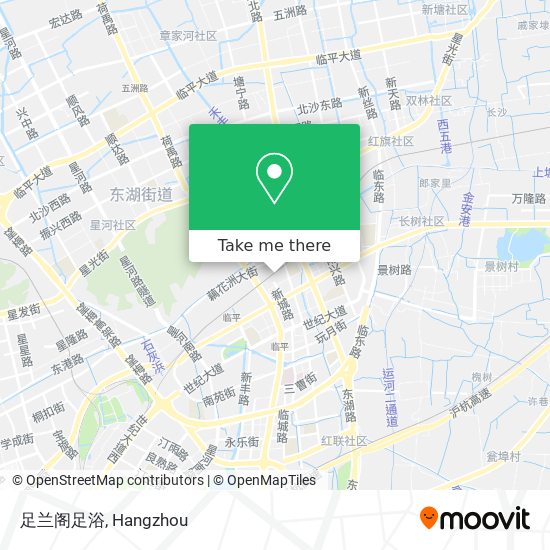 足兰阁足浴 map