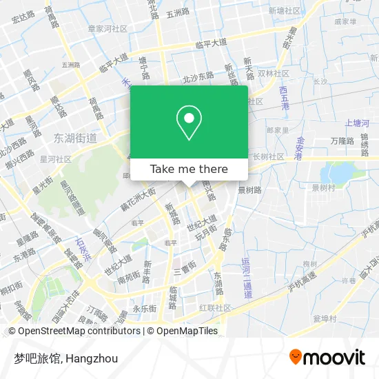 梦吧旅馆 map